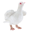 Garden Pigeon Statues Simulation Dove Ornament Lawn Yard Desk Office Decor A
