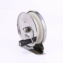 Ice Fishing Mini Pole Line Reel Rods Shrimp Metal Steel Lightweight Portabl