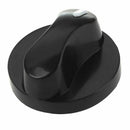 5X(Plastic kitchen gas stove stove oven control rotary knob black E5C2)