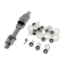14x Silicone and Ceramic Fishing Rod Guides Repair Kit with Ordinary Seat