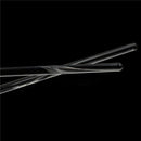 2pcs Lab Use Stir Glass Stirring Rod Laboratory Tool 6*200mm M&O