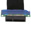 PCIe 4X Riser Card Adapter Flexible Extension Converter Cable 64Pin 15cm