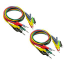 10 Packs Banana Plug to Alligator Clip Cable Kit 120cm Accessories 1000V