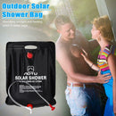 20L Outdoor Camping Shower Bags Solar Heated Bathing Water Storage Bag