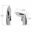 3.6V Durable Cordless Electric Rechargeable Handheld Screwadrived  +Accessories