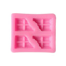 half tablets chocolate shape liquid silicone fondant cake molds  baking tools JR