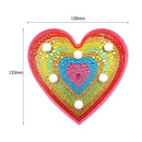 DIY LED Diamond Painting Heart Embroidery Full Special Shaped Drill Light