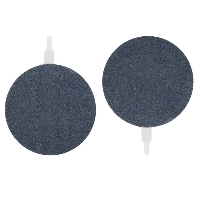 2 Pcs Aquarium Pond Pump Hydroponics Diffuser Fish Tank Air Stone