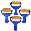 4pcs Kid Yellow Sponge Brush Children Painting Drawing Graffiti Roller Tool
