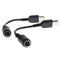 2XTip Converter Adapter Cable, MALE TO DC power Plug Barrel Connector Cable