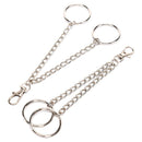 18cm Trousers Hipster Metal Hip Hop Jewelry Pants KeyChain Wallet Chain Belt  Bj