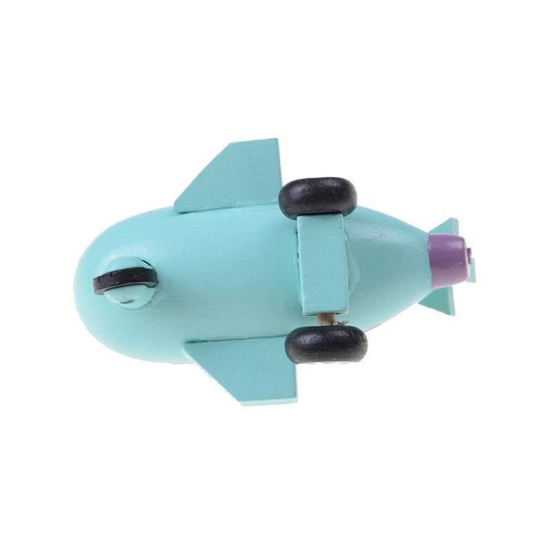 Mini Wooden Aircraft Airplane Educational HandMade Toys Baby Kids Children ME