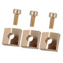 6 Pcs Electric Guitar Tremolo Bridge Nut Clamp&Screws for  Parts