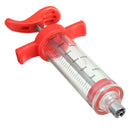 Marinade Flavour Injector Syringe Seasoning Sauce Turkey BBQ Meat w/ 5 Needles
