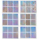 24pcs Nail Art Stickers Waterproof Salon Nail Beauty Trandfer Decoration