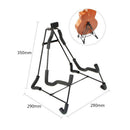 Aluminum Alloy Folding Guitar Stand Concise Style Soft Sponge Steel Frame H A9I7