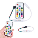 5V-24V 17 Key RF LED Strip Light Remote Controller For WS2811/2812B Strip Li BX