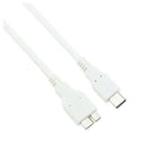 1m USB 3.1 Type C Male to Micro B 3.0 Hard Drive Data Charge Cable For Macb J2L4
