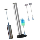 Handheld Electric Milk Frother Stainless Steel Foamer Bubbler Kitchen Egg Beater