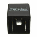 12V 3 Pin LED Adjustable Car Flasher Flash Relay For Turn Signal Light Indi