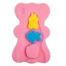 2Pcs Baby Bath Sponge Infant Bath Cushion Pad Bathing Bathroom Shower Mat