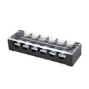 2 Pcs 45A Plastic Housing 6 Position Wire Connector Barrier Terminal Blocks F7J1