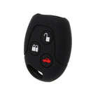 3 Buttons Car Remote Key Fob Case Shell Silicone For Ford Mondeo Fiesta Focus