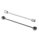 2pcs Copper Collar Bar Clip Clasp Fashion Mens Wedding Suit Jewelry Pin