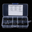 120Pcs M3 Carbon Steel Head Hex Socket Cap Bolts Screws Assortment Kit