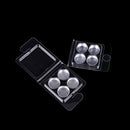 10 Set Empty Eyeshadow Palette Grade Plastic Pans DIY With 15mm Aluminium C T Kw