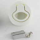 Latch Hatch Round Pull LatchLatch Flush Pull For1/4 Door Boat Deck Hatch RV