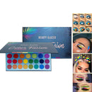 Beauty Glazed 39 Color Eyeshadow Eye Shadow Palette Makeup Kit Gitter Water C4P3