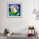 5D DIY Full Drill Diamond Painting Hedgehog Cross Stitch Mosaic Craft Kit