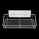 Waterproof Stainless Steel Vacuum Sucker Storage Rack Wall Hanger Shelf