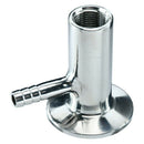 Sanitary Sample Valve 1.5 inch Tri Clamp Ferrule OD 50.5MM with Elliptic Ha