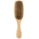 Beard Brush with Synthetic Fiber Bristle - Perfect For Balms and Oils - For Help