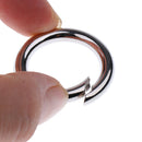 5pcs Round Carabiners Snap Hook Handbag Purple Bukle Ring Clip Camping Tool