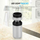 Rotary Temperature LED Light Water Faucet RGB Glowing Home Kitchen Supplies