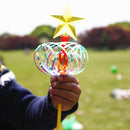LED Flash Light Stick Rotating Color Changing Bubble Ball XMAS Gift
