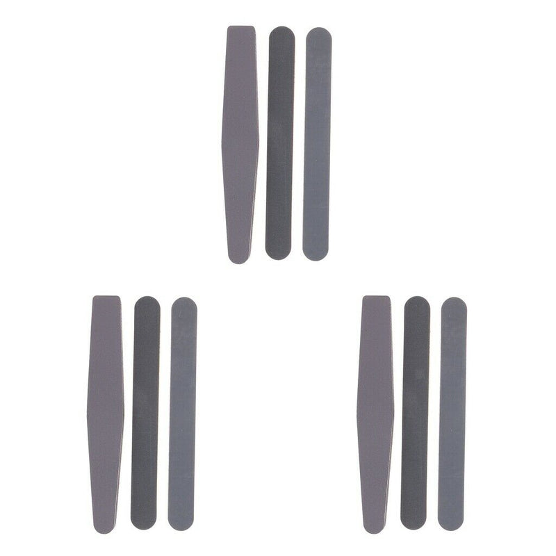 9x Crafts Polishing Burnishing Stick Bar Polish Buffer Emery Board Tool Kit