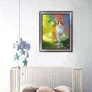 Diy Diamond Painting Cartoon Animal Full Diamond Landscape Rhinestone Cross V3W2