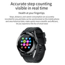 Women Men Bluetooth Smart Watch Wrist Band Sedentary Reminder Black