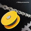 Bike Chain Gear Oiler Roller No dirty hands high density cleaning E9R4
