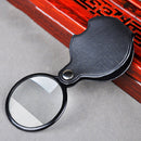 New  Pocket Mini 5X50mm Folding Jewelry Magnifier Magnifying Eye Glass Loupe BX