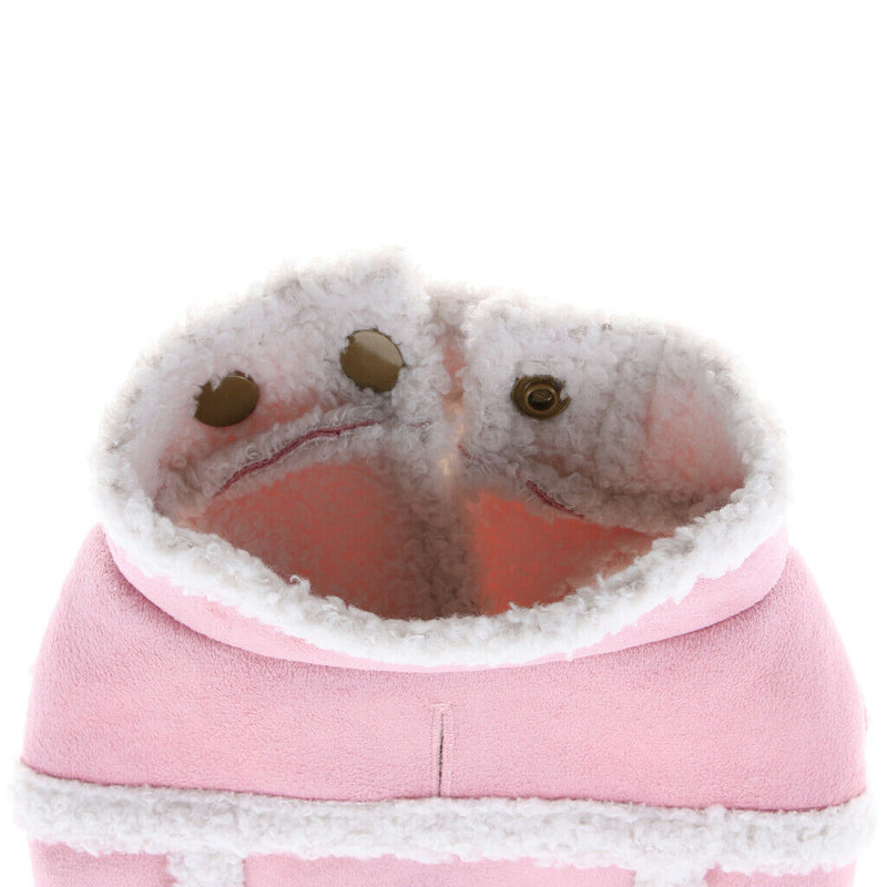 Pet Clothes Dog Jacket Pink Vest Coat Shirt Dog Clothes for Medium Dogs