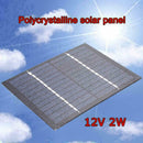 12 V 2W Solar Panel Module DIY For Light Battery Cell Phone New Toys Charge E9D4