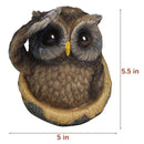 Owl Tree Face Sculpture Hugger Statues Whimsical Tree Staute Outdoor Decor