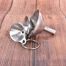 1pc 304 Stainless Steel Funnel Essentail Oil Flask Funnel Wine Water Fil Gn