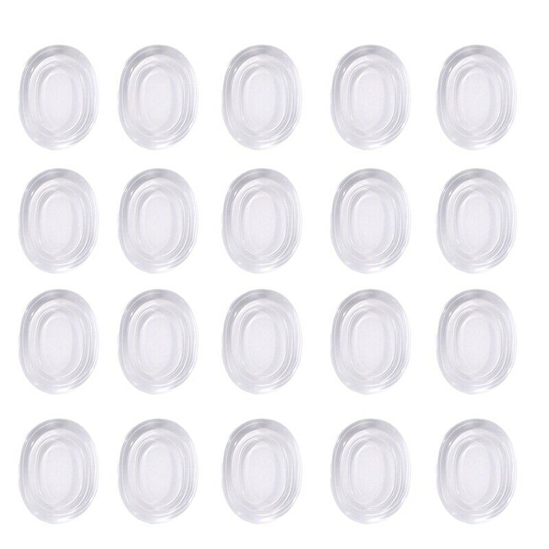 Drum Dampeners 20 Pieces Clear Damper Gel Pads Non-Toxic Soft Drum Damper T