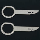 2 Pieces Unlocking tools for Radio Removal tool of Audio Removal Tools For